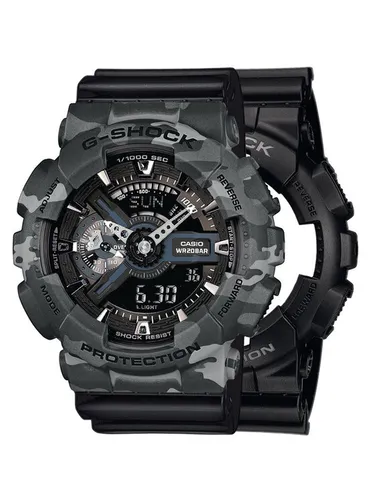 Casio Zegarek SET GA-110-1BER + BEZEL 10507071 + PASEK 10347688