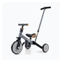 Rowerek biegowy trójkołowy Milly Mally 4w1 Optimus Plus grey