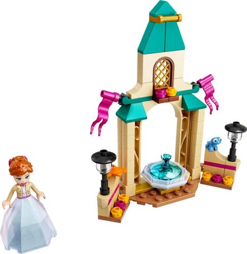 LEGO 43198 Disney Dziedziniec zamku Anny