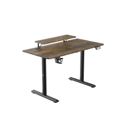 Biurko Ultradesk HIGHLANDER 120cm Regulacja wysokości Brązowy