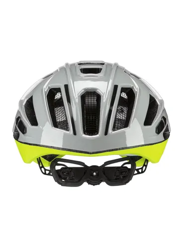 Kask rowerowy Uvex Gravel X - rhino/neon yellow