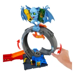 Tor Hot Wheels City Pętla nietoperza HTN78
