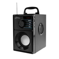 Głośnik Bluetooth Media-Tech BOOMBOX SILVER MT3179 15W Radio FM Czarny