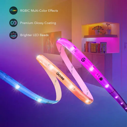 Taśma LED Govee H619C Wi-Fi Bluetooth RGBIC 10m