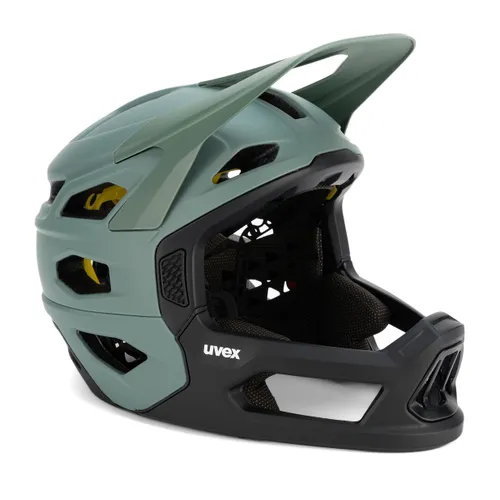 Kask rowerowy UVEX Revolt MIPS moss green/black matt
