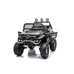 Auto Na Akumulator Samochód Mercedes Unimog S Lakier 4X4 LED Skóra Pilot Eva