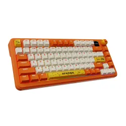 Klawiatura mechaniczna Ajazz AK820 MAX Avocado Switch Pomarańczowy