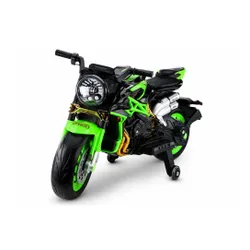 Motor Na Akumulator Dla Dziecka Xw-07 Podświetlane Koła LED Eva Skóra Radio