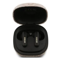 Słuchawki dokanałowe GUESS 4G Classic Metal Logo Różowy