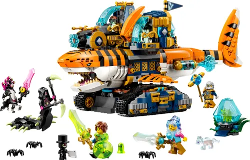LEGO 71515 DREAMZzz Rekinoczołg tygrysi