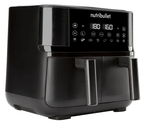 Air Fryer Frytkownica beztłuszczowa NUTRIBULLET Twin Drawer NBA081B 8l z podwójnym koszem