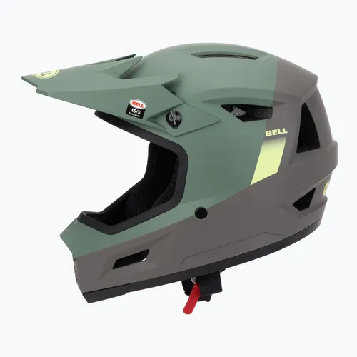 Kask rowerowy Bell Sanction 2 DLX MIPS blip vintage olive