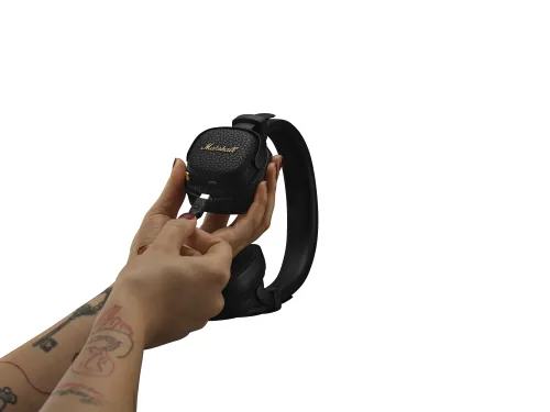 Słuchawki bezprzewodowe Marshall Milton A.N.C Nauszne Bluetooth 6.0 Czarny