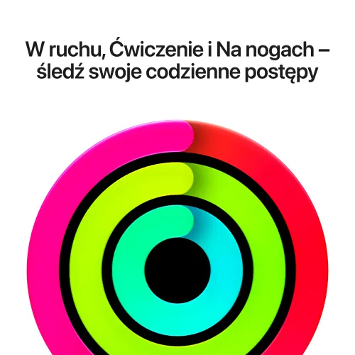 Apple Watch SE 3gen GPS koperta 44mm z aluminium Północ pasek sportowy granat S/M 2026