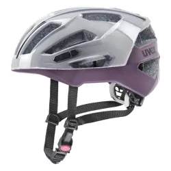 Kask rowerowy Uvex Gravel-X szaro-fioletowy
