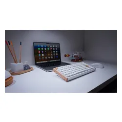 Klawiatura KEYCHRON K2 HE Wireless Magnetic Switch Special Edition Biały