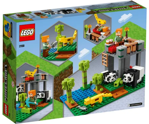LEGO Minecraft Żłobek dla pand 21158