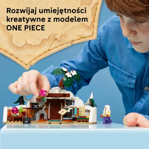 LEGO 75641 ONE PIECE: Убежище доктора Хилюлука, набор кубиков 9+