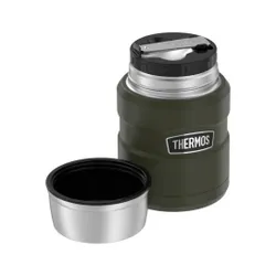 Termos na jedzenie Thermos Stainless King Food Flask 0,47 l - army green