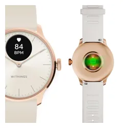 Smartwatch Withings ScanWatch Light 37 мм розовое золото