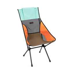 Krzesło turystyczne Helinox Sunset Chair - mint multi block