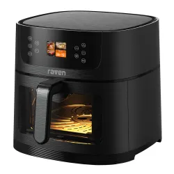 Air fryer Raven Frytownica niskotłuszczowa EFN010 AI z rozpoznawaniem potraw 25 programów automatycznych 1800W
