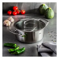 FISSLER Original Profi Collection 2,6 l - garnek ze stali nierdzewnej z pokrywką