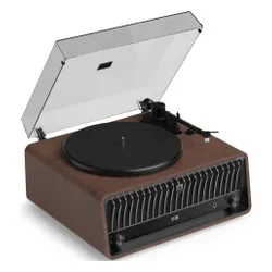 Gramofon PHILIPS TAV9000D/10 Brązowy, Automatyczny, Napęd paskowy, USB, Prędkość odtw. 33 1/3, 45 obr./min