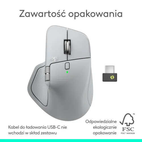 Myszka Logitech MX Master 4 Biały