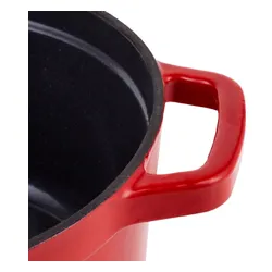 Garnek żeliwny VINTAGE CUISINE VC2P2218RD20CP Czerwony Ombre 2.2L