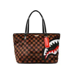 Сумка SPRAYGROUND Fur Sharks In Paris Tote 910T4935NSZ Коричневый