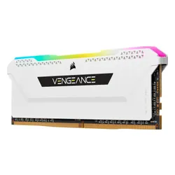 Pamięć Corsair Vengeance RGB PRO SL, DDR4, 64 GB, 3600MHz, CL18 (CMH64GX4M4D3600C18W)