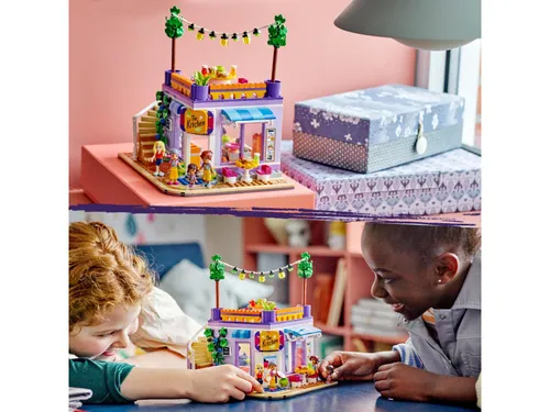 LEGO Friends 41747 Hartlake'de yemek odası