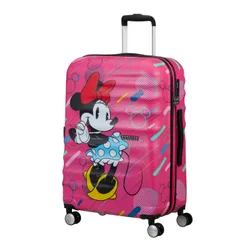 Walizka średnia American Tourister Wavebreaker Disney - Minnie future pop