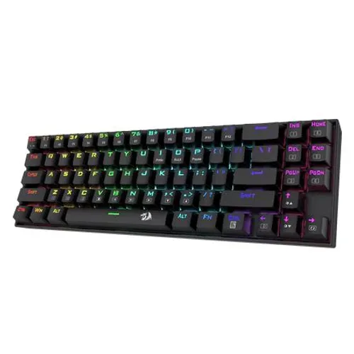 Klawiatura mechaniczna Redragon K599 Deimos Brown Switch Czarny