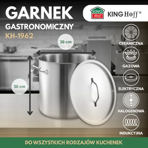 Garnek KINGHOFF KH-1962 21L