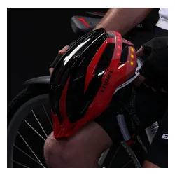 Kask rowerowy LIVALL MT1 Neo Czerwony MTB z lampką (rozmiar M)