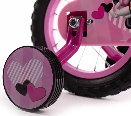 Rower dziecięcy HUFFY Disney Myszka Minnie 12 cali dla dziewczynki Różowy