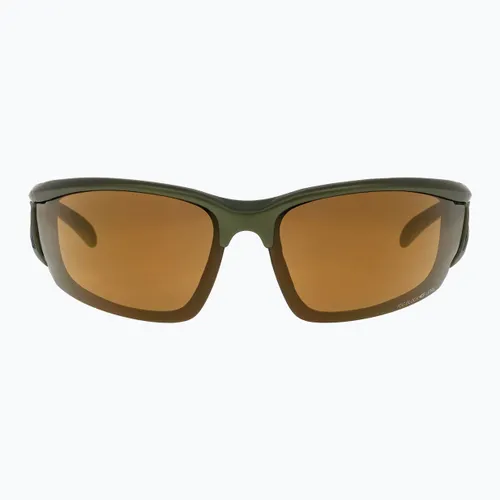 Okulary przeciwsłoneczne GOG Lynx matt dark green/black/gold mirror