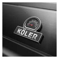 Grill gazowy KOLER Krone S2 Black 21.6 kW 74 x 46 cm