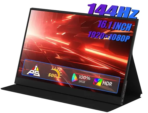 Monitor ZEUSLAP P16A 16" 1920x1080px IPS 144Hz 3 ms