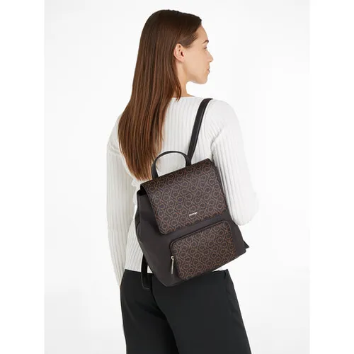 Calvin Klein CK trebuie Campus Rucsac-Mono K60k611537 maro Mono 0hd