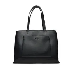 Calvin Klein Ck Daily Medium Tote Pebble Handbag K60K612113 Черный