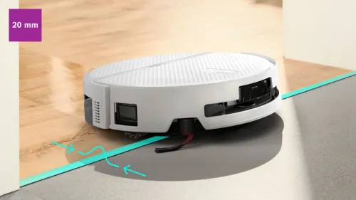 Robot sprzątający Bosch Spotless 2 Advanced + BCR2P2WXAB Funkcja mopowania Stacja oczyszczająca Tworzenie mapy pomieszczenia 67dB