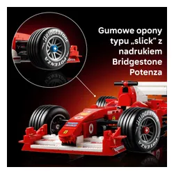 LEGO 11375 Icons Ferrari F2004 i Michael Schumacher
