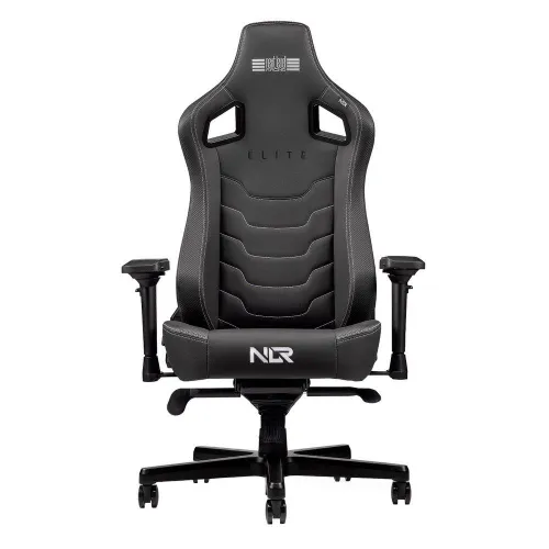 Fotel Next Level Racing NLR-G004 Elite Gaming Chair Leather Edition Gamingowy do 140kg Skóra naturalna Czarny