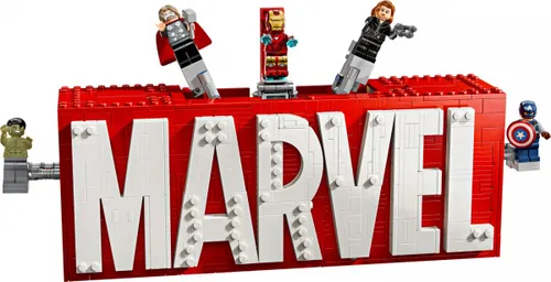 LEGO Super Heroes кирпичики 76313 MARVEL логотип с минифигурками