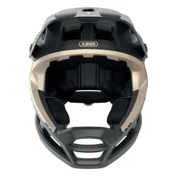 Kask rowerowy ABUS AirDrop Czarno-złoty MTB (rozmiar S/M) MIPS