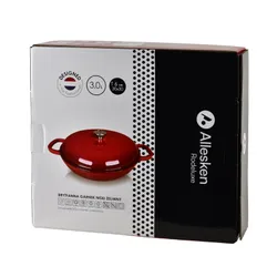 Brytfanna MONDEX Rodeluxe 3 l Czerwony