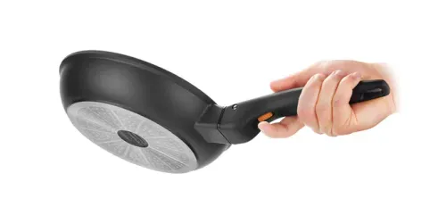 TESCOMA Smartclick 28 cm czarna - patelnia nieprzywierająca z odpinaną rączką